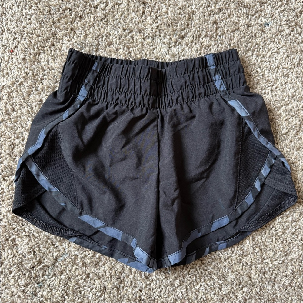 Black Toddler Athletic Shorts